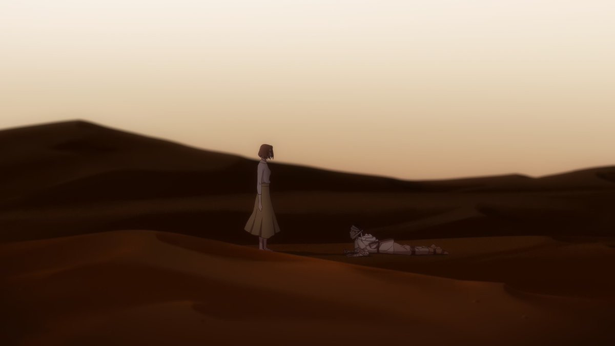 Yuyucow's tweet image. Beautiful episode of Ikoku Nikki yet again