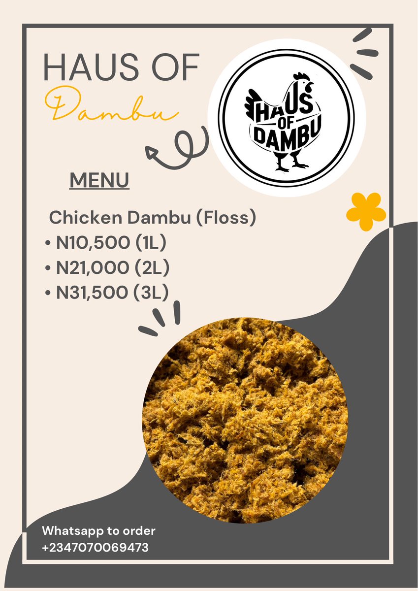 Haliimaa_S's tweet photo. The tastiesttttt fluffiest Chicken Dambu in Abuja🤩🤩
@hausofdambu https://t.co/oDkO5zFJeQ