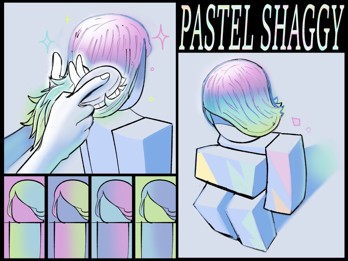sillysmiled's tweet photo. pastel shaggy #robloxart https://t.co/JaILXXie8g
