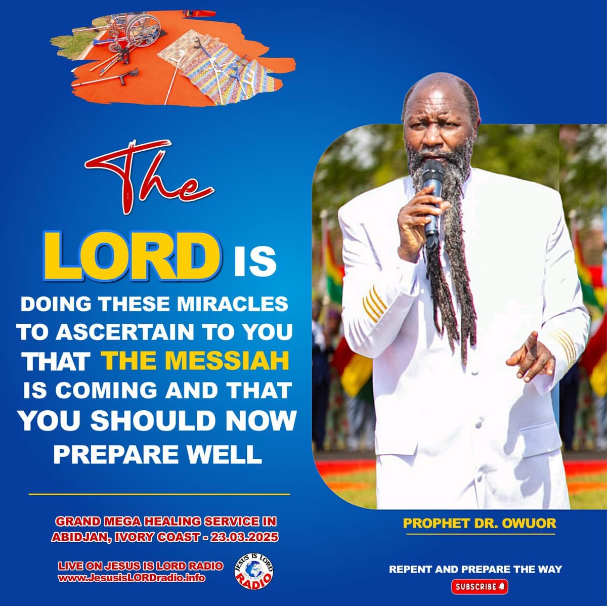 Enock0Miller00's tweet image. 🚨• #WhenHIVisHealed , cognizant you must be of the saving power of the LORD!  

📌• And know must you that the MESSIAH is coming! Prepare ye the way!