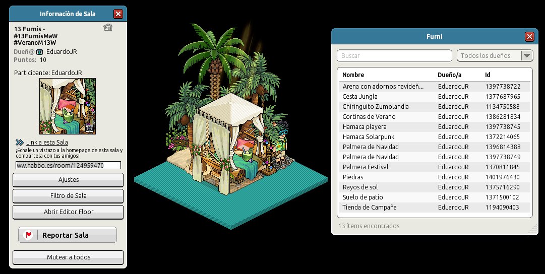LEduardoJR3's tweet image. Mi participación para el concurso #13FurnisMaW #VeranoM13W ☀ 🏝 

🌴 Rincón del Caribe 
Participante: EduardoJR 

🔗 Link: habbo.es/room/124959470

@ESHabbo @ESKinered @HB_Xavi @LinuxEnMac