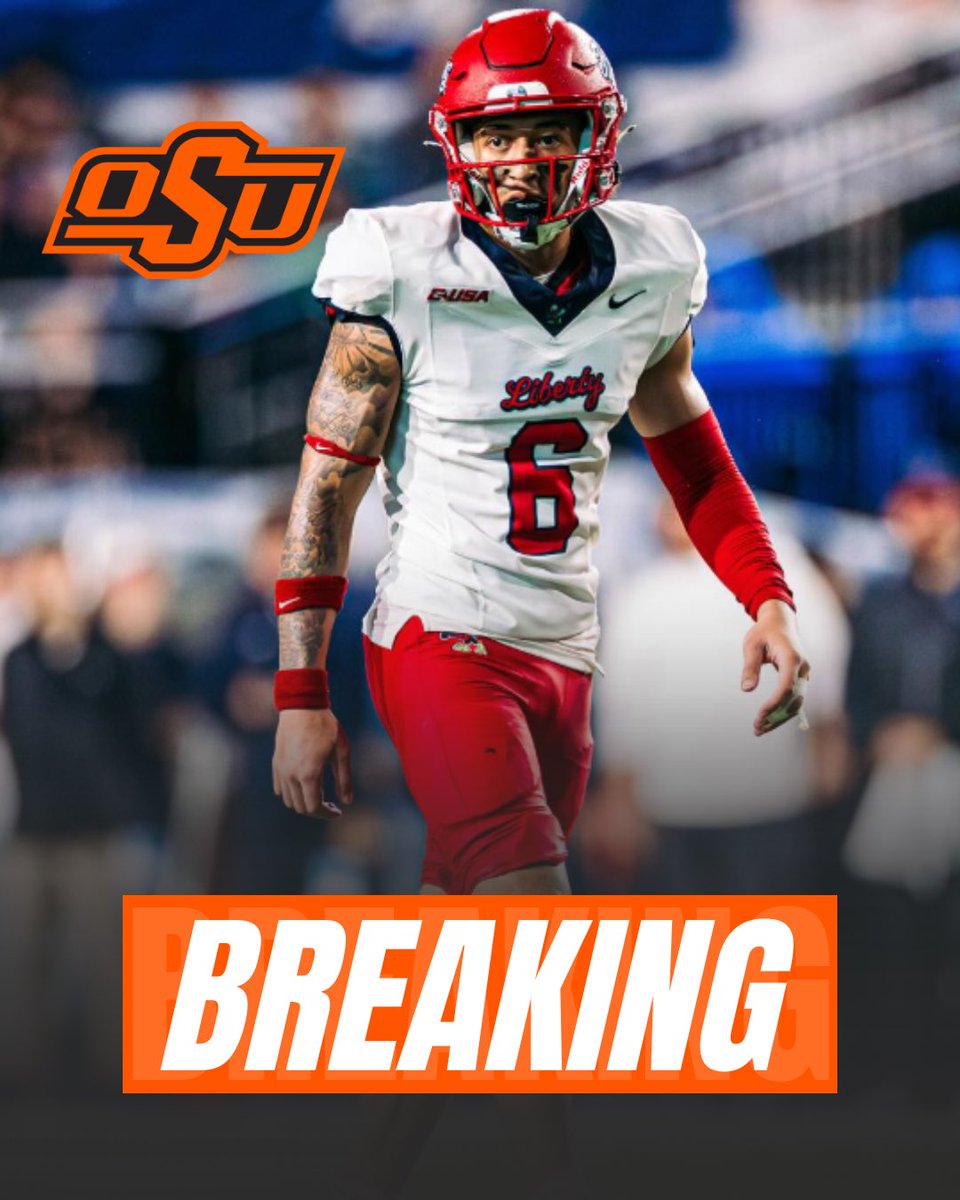 OKSTMart's tweet image. BREAKING: Liberty DB Christian Bodnar has announced his commitment to Oklahoma State.

The Sophomore defensive back had 57 tackles, 2 TFL, 2 sacks and 2 PD’s for the Flames this season.

#OkState is building out it's secondary 👀