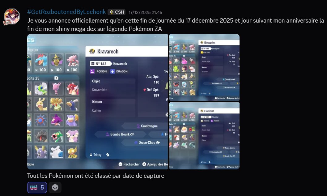 Communauté Shiny Hunting tweet media