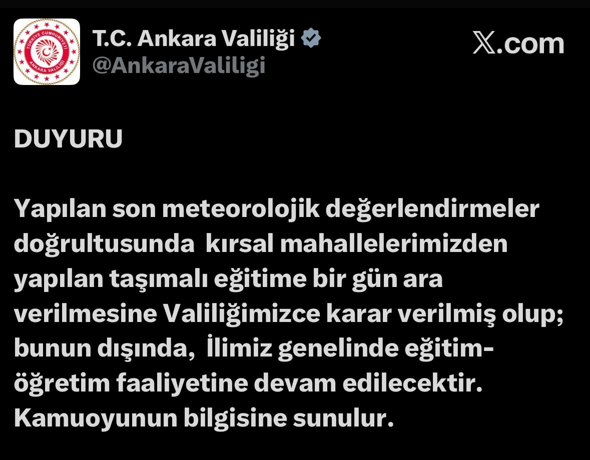 #Ankara