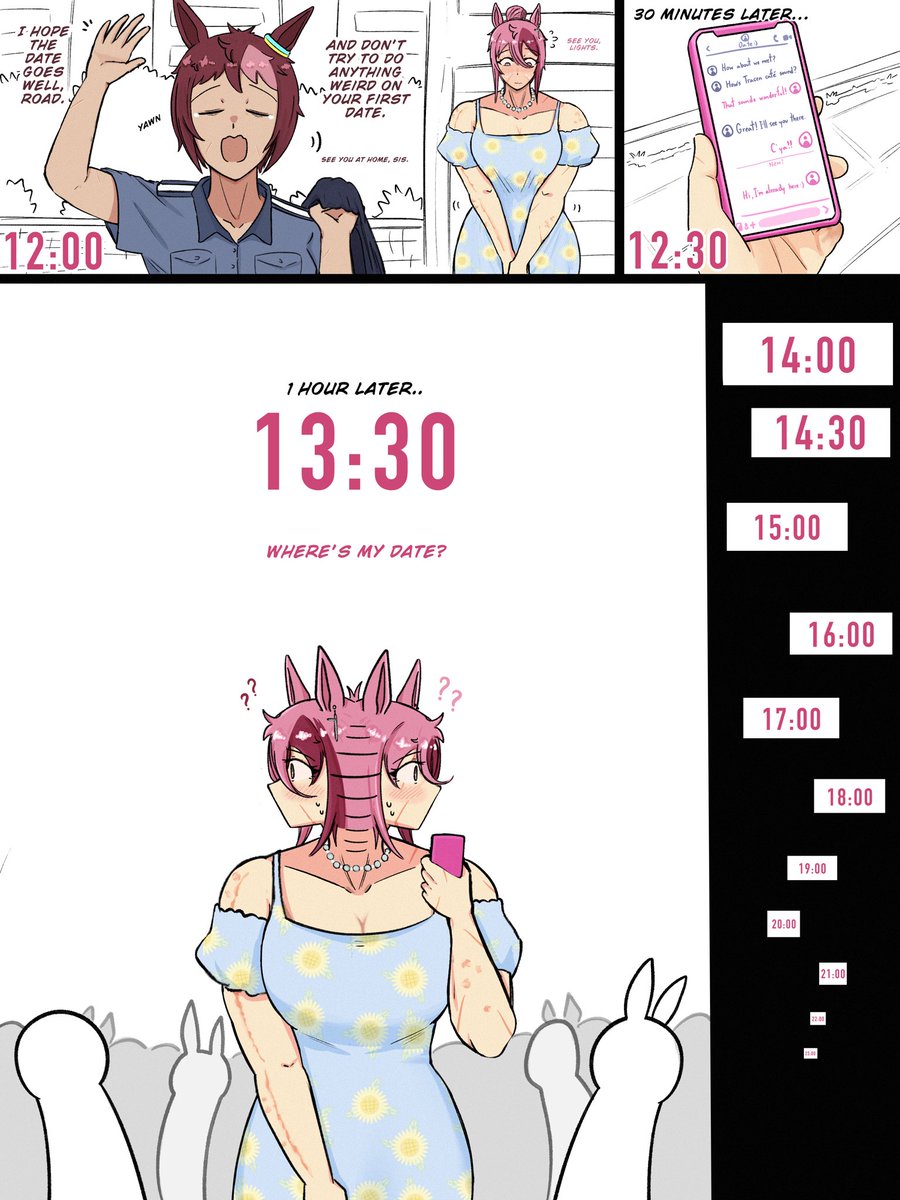 JohnHoll0w's tweet image. It’s a date? (1/?)