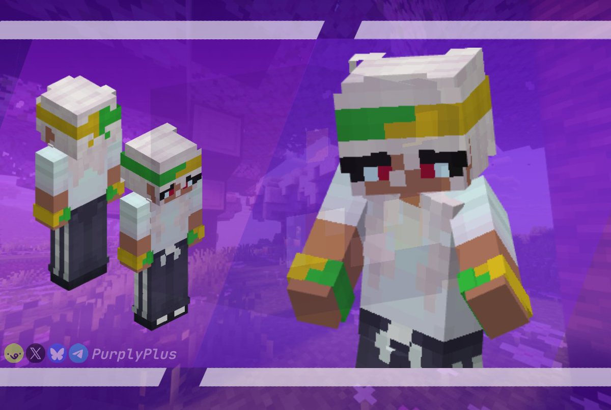 Pur 💜🍇 | Minecraft Comm Open! tweet media