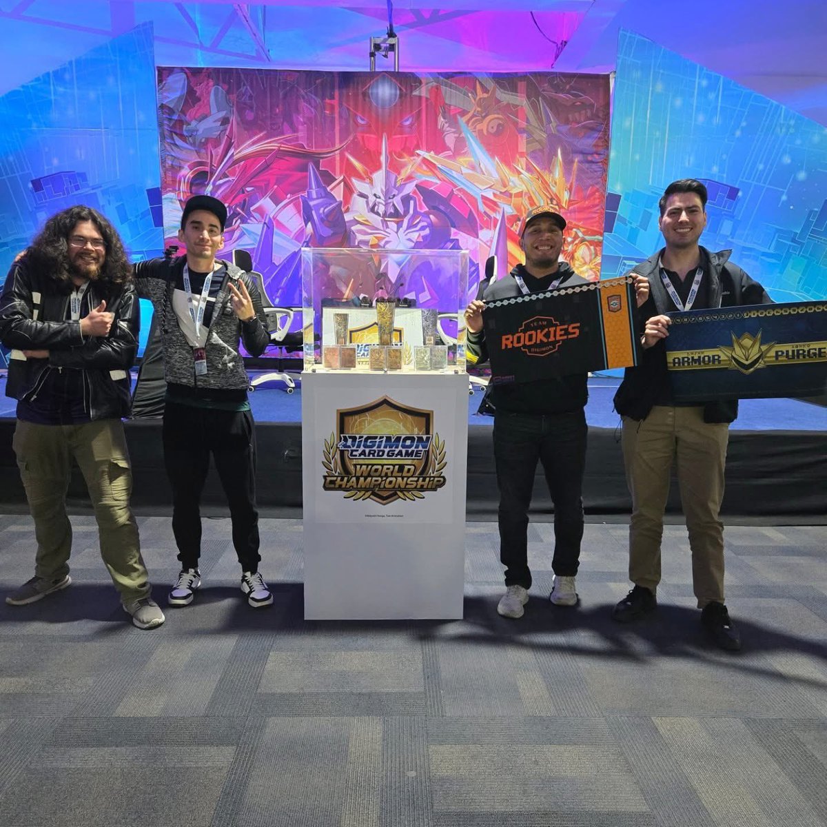 El TOP 4 de los mejores TAMERS 😎✨️ Cada vez más cerca de ser el elegido 👾✨️

#digimoncg #worldchampionships #sangsangevents #bandaitcg