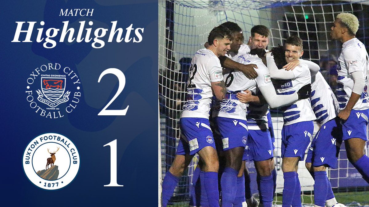📹 You’ve been waiting patiently. Here are the highlights from yesterday’s dramatic win over Buxton. 

🔗 Watch them here 👉 youtu.be/eqQ6reI5Jxs?si…

#OCFC