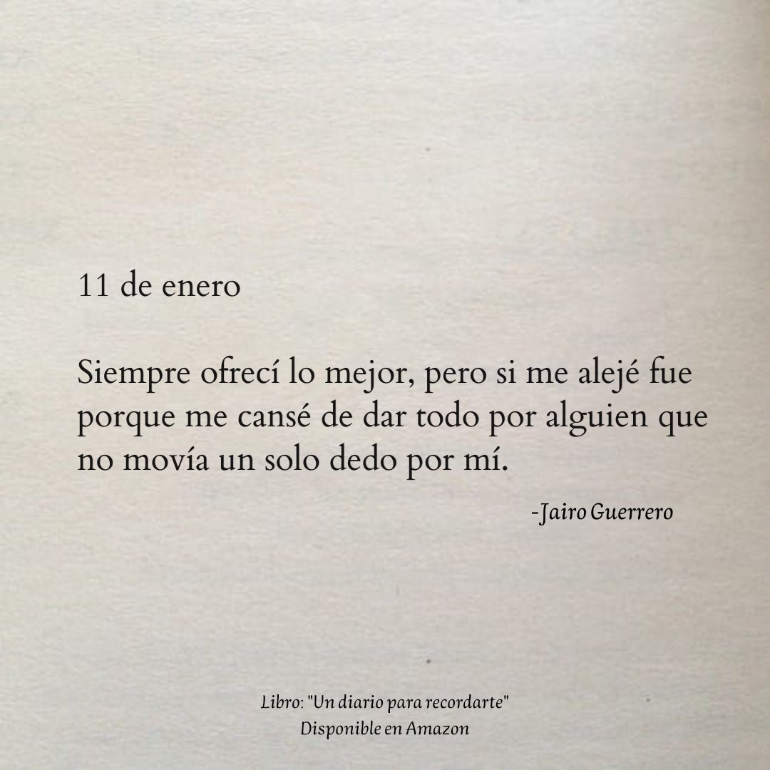 11 de enero. 🍂