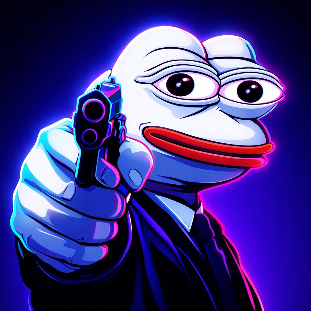When the market says “trust me bro” one more time 💀🔫 #PEPE #WhitePepe # CryptoMemes #MemeCoin #Crypto #Memes
