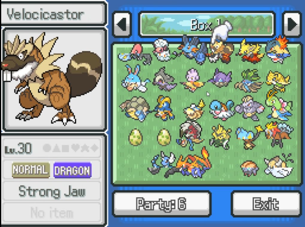 Se acaba de actualizar el Pokémon, pero Velocicastor no, él sigue entre nosotros...