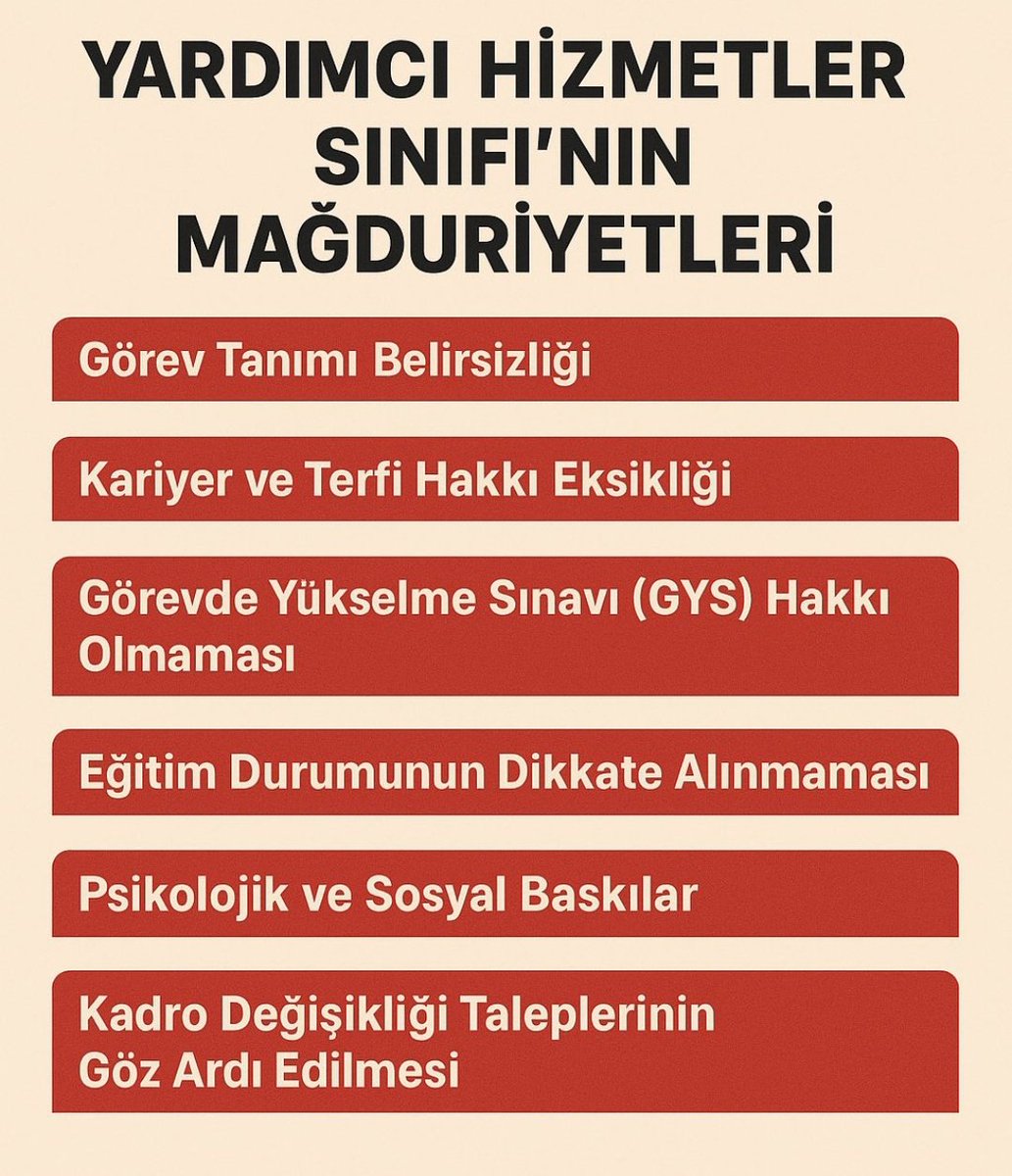 Devletin asil memurları şirket personeli oldu 
Şirket personelleri memur oldu öyle mi
Bu nasıl bir sistem anlayışı 
#YardımcıHizmetlerSınıfı memur mu işçi mi 
#YhsMeclisteÇözümBekliyor