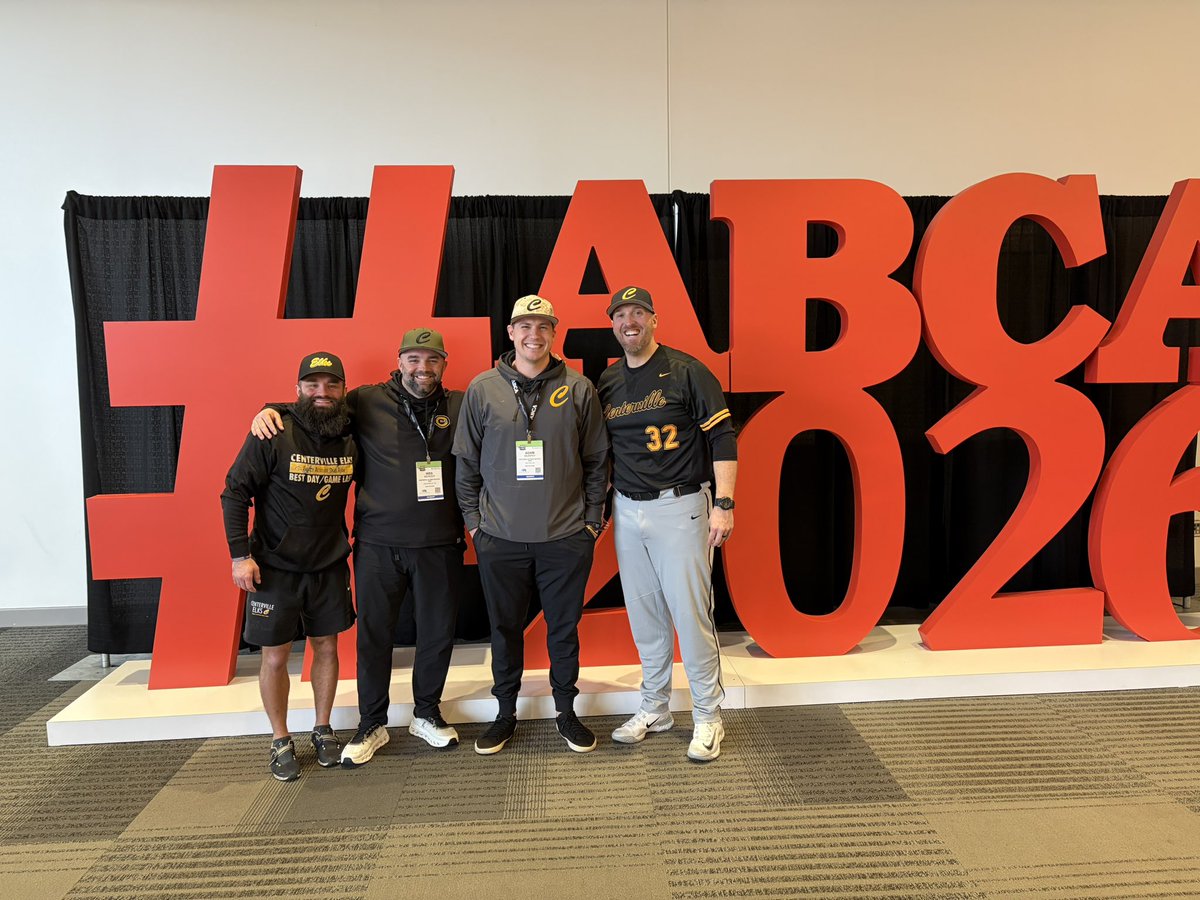 CHSElkBaseball's tweet image. Proud to take part in #ABCA2026 Clinic.  Huge part of the presentation was the support of our staff.  Special thanks to these guys for making this a special weekend and pushing our program to think outside the box.  @TheNickGilmore @CoachMercer85 @AMurphy921