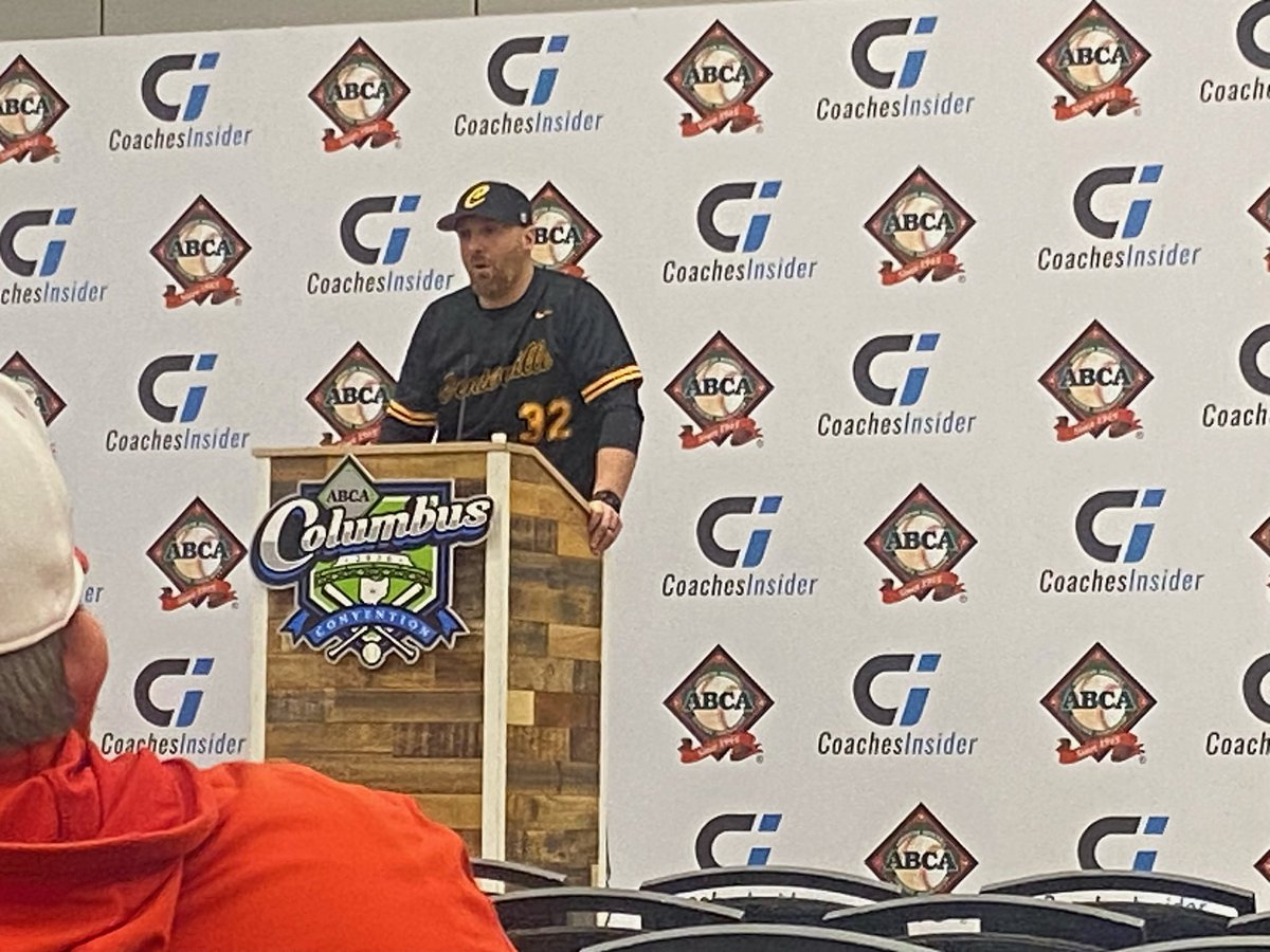 CHSElkBaseball's tweet image. Proud to take part in #ABCA2026 Clinic.  Huge part of the presentation was the support of our staff.  Special thanks to these guys for making this a special weekend and pushing our program to think outside the box.  @TheNickGilmore @CoachMercer85 @AMurphy921