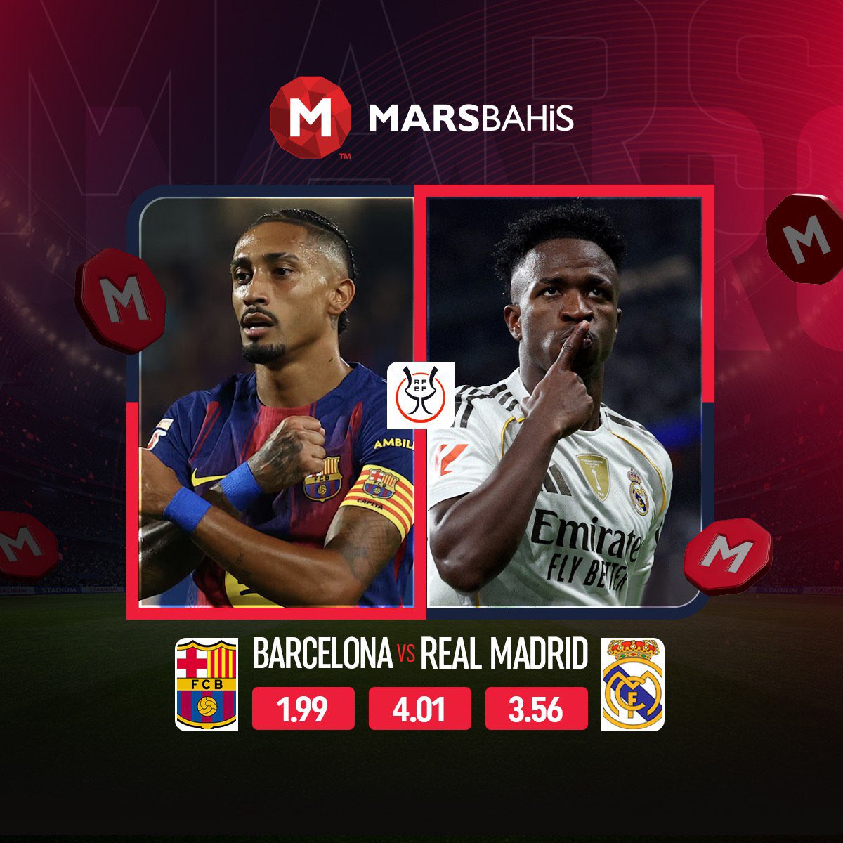 DEV DERBİ HEYECANI MARSBAHİS'TE YAŞANIR ⚽

Barcelona VS Real Madrid ⚽

Hemen bahis AL 🟰 bit.ly/44dUoJn

#marsbahis #barcelona #realmadrid