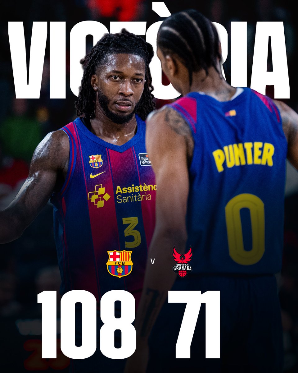 FCBbasket's tweet image. I UNA MÉS! SETMANA RODONA AL PALAU ✅