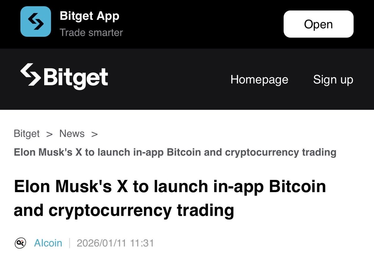 X ) platform, owned by Elon Musk, announced that it will launch Bitcoin and  crypto trading features directly inside the app. The platform has nearly  700 million users. 🔴 Are you