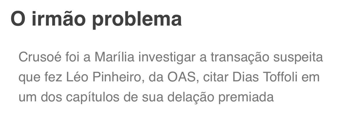 diogomainardi's tweet image. A Folha noticiou hoje que “empresas de irmãos e primo de Toffoli tiveram como sócio fundo ligado a suspeitas no caso Master”. Meu velho site, a partir de documentos da Lava Jato, já havia denunciado essas malandragens na década passada. Toffoli bebe, mas quem tem amnésia…