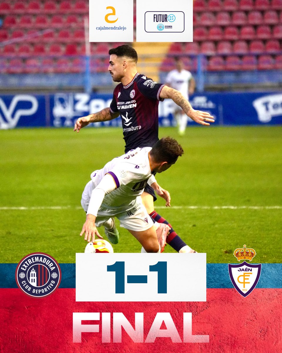 🔚 𝗙𝗜𝗡𝗔𝗟 𝗗𝗘 𝗣𝗔𝗥𝗧𝗜𝗗𝗢 

⚽ Dieguito

#ExtremaduraRealJaén #SegundaFederación