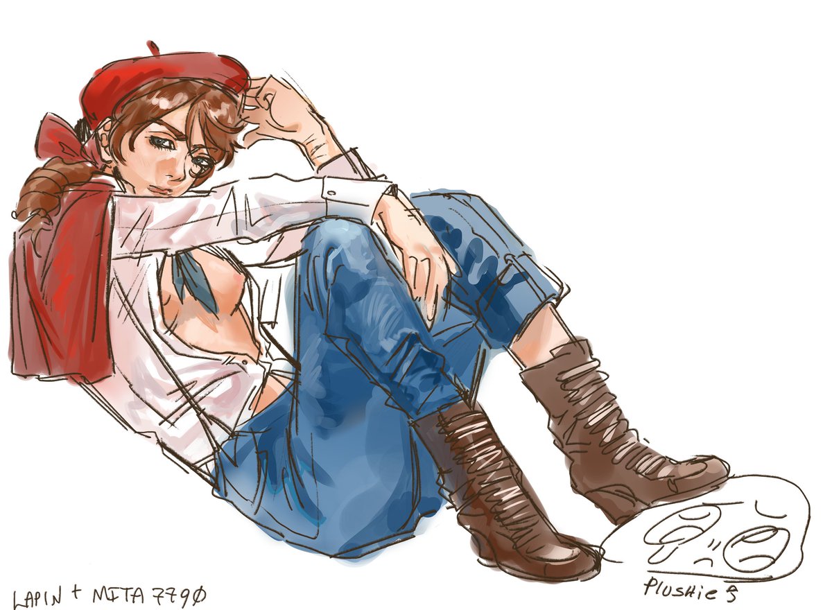 mita7790's tweet image. Art Collab + @as673u1357jgi56 ☺️