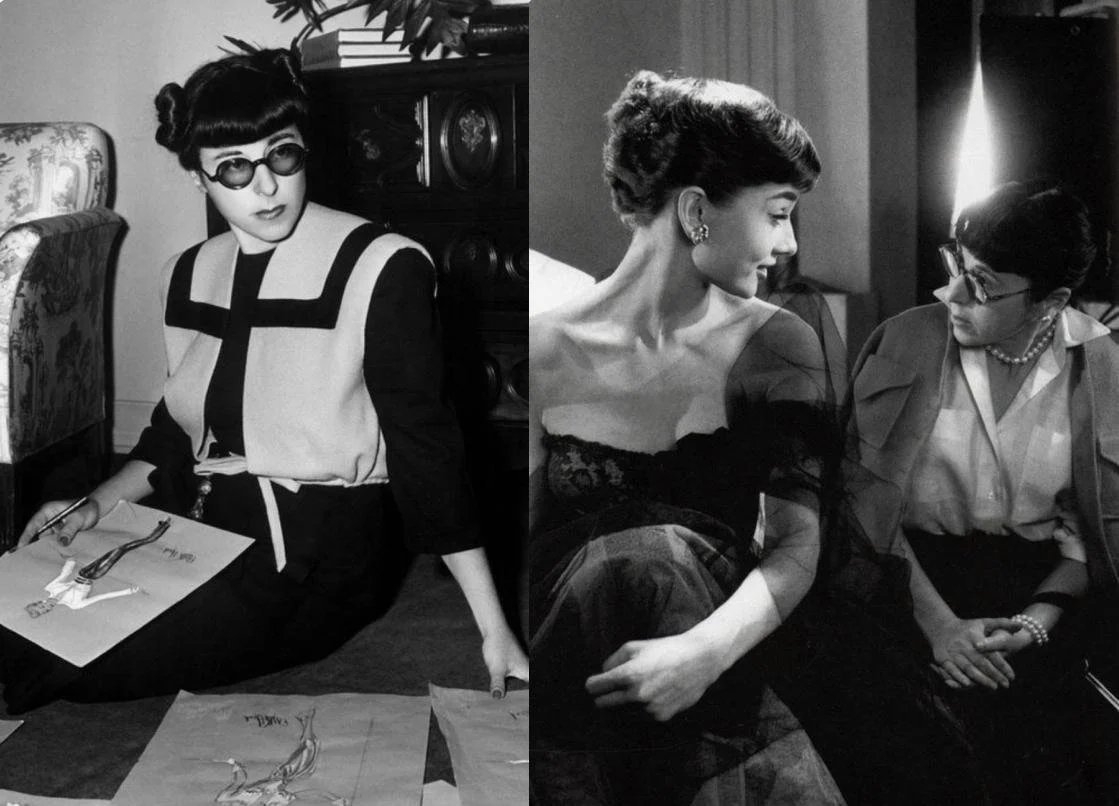 chatplin35's tweet photo. La grande #EdithHead, costumière aux doigts d'argent qui sublima les actrices tout en brodant sa légende avec des fils d'or. https://t.co/abLo7QyP6Z