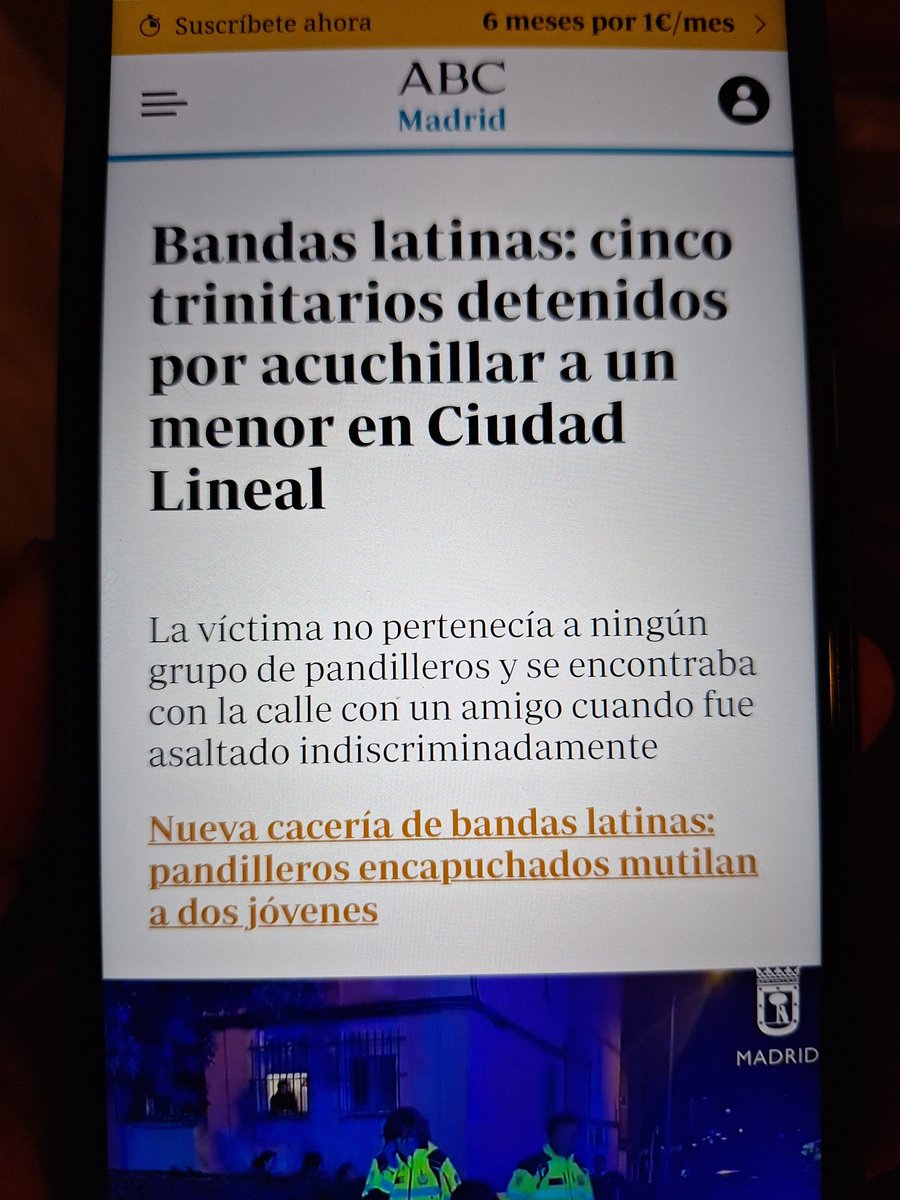 <a href="/feliumaris33656/">felicísima🦋🦋🦋🦋</a> <a href="/tabernero7/">Dosgatos</a> <a href="/DaniNogueira80/">Dani Nogueira</a> <a href="/VOXpEspana/">VOX por España 🇪🇸</a> Esas bandas latinas pueden acuchillar a un menor que no pasa nada. 
Si fuera un MENA si sería el peor crimen del año, siendo latinos no pasa nada, los latinos pueden matar a nuestros españoles