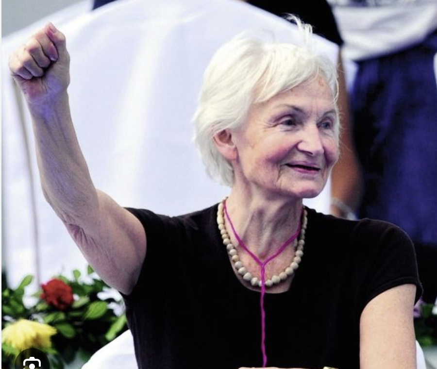 PublicoMag's tweet image. Oma gegen rechts stärkt Daniel Günther den Rücken.