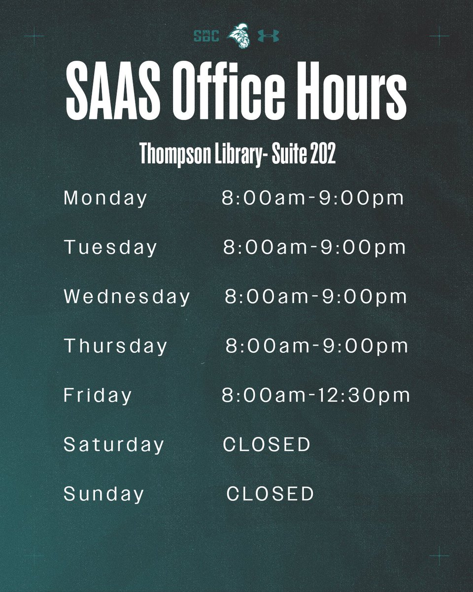 Coastal Student-Athlete Academic Services tweet media