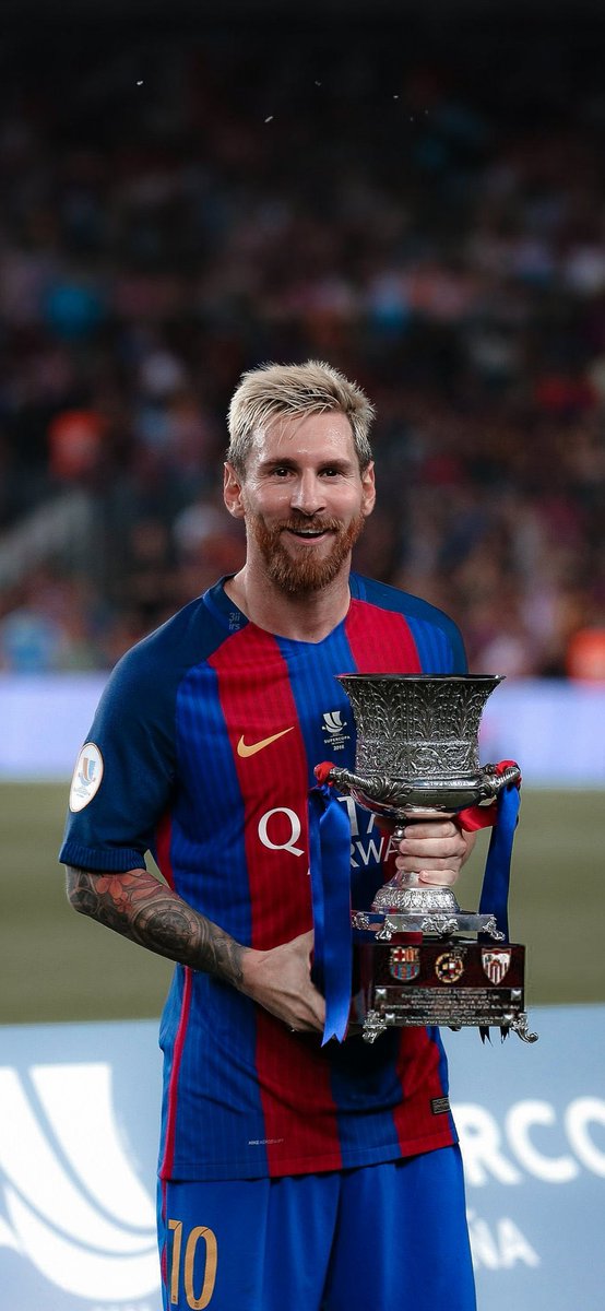 Leo Messi has won 8 Spanish Super Cup with FC Barcelona 🏆 and is