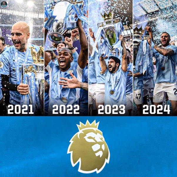 Premier League champions for 1,448 days