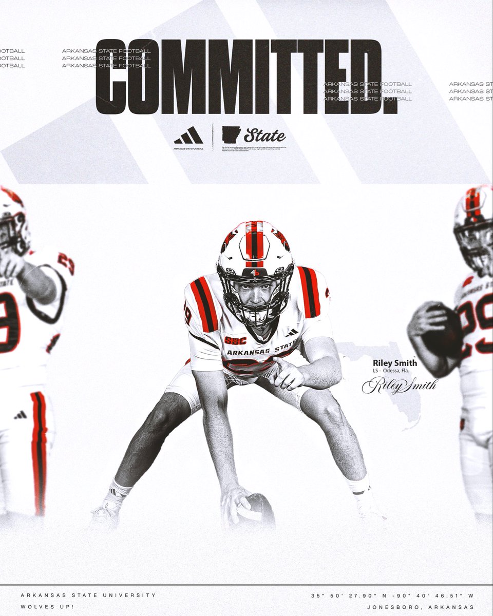 rileysmith_LS's tweet image. Thank you Lord! Truly a blessing all the praise to God! With that being said I am officially committed to Arkansas State! @CoachLiamPeters @CoachSchex @CoachButchJones @CMontgomeryLS