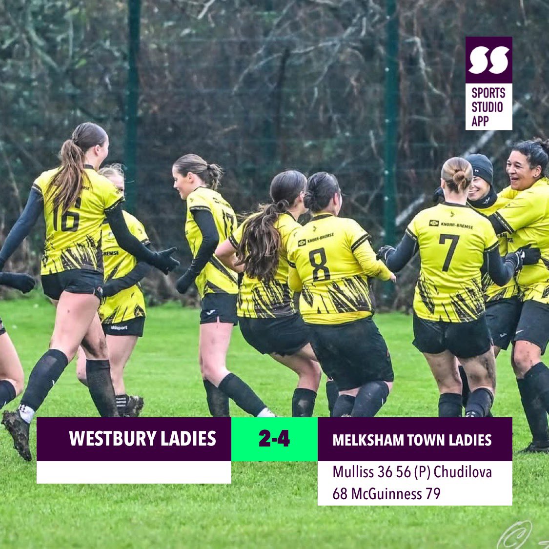 A well deserved win today in awful conditions. After falling 2-0 down in the first half we just continued to play our game. Opportunities opened and we took them well. Onto the next round 👌⬛️🟨⬛️🟨⚽️⚽️