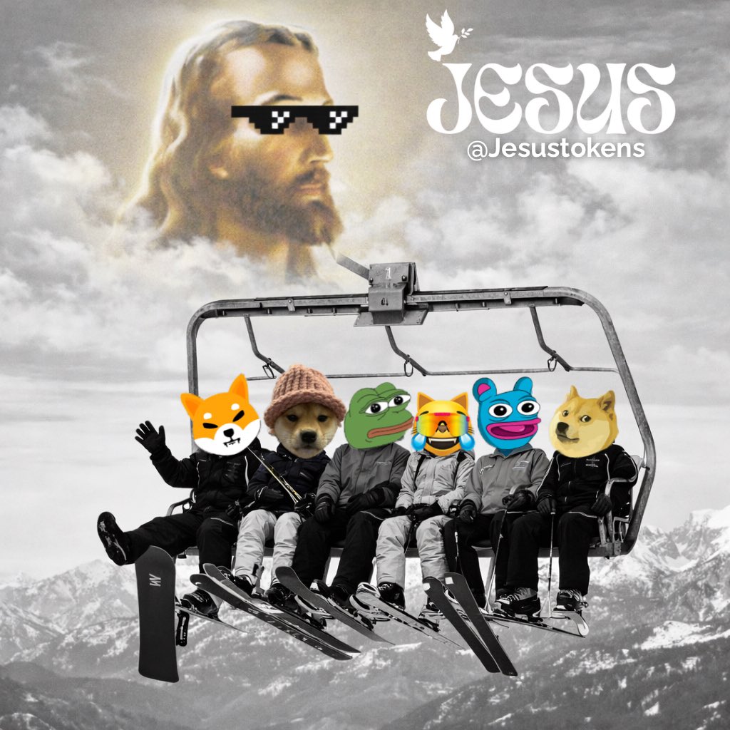 First Faith Based Crypto ✝️ 👑 $JESUS Coin ✨ • Launched April 2023 same  month and year as $Pepe • ERC-20 on Ethereum • Faith-based mission •  Unruggable • ~2.8 years old •