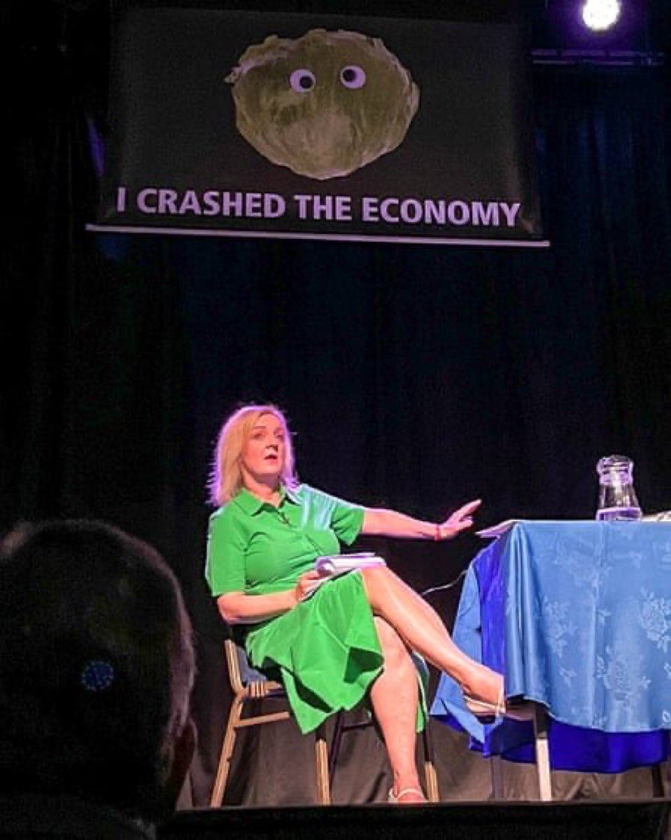 <a href="/trussliz/">Liz Truss</a> Well he was PM for 10 years. You didn’t make 10 weeks. 
But you will be remembered!