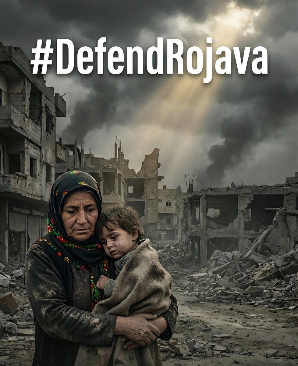 İnsanlığı IŞİD barbarınlardan kurtaran Kürt halkını aynı zihniyetle karşı karşıya bırakan insanlık, kendinden utanmalıdır..
#DefendRojava