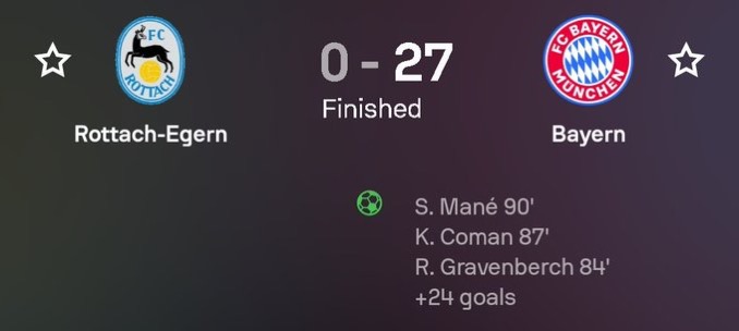 RexCity01's tweet image. Bayern Munich against small teams is just pure bullying they never take it easy 😭😭