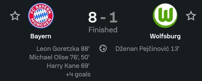 RexCity01's tweet image. Bayern Munich against small teams is just pure bullying they never take it easy 😭😭