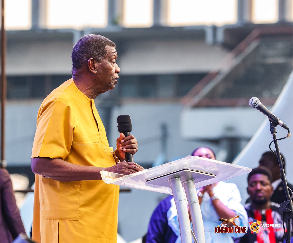 WOFBEC's tweet image. "God wants you to wear humility as a dress. You are also to wear Jesus, put on Jesus, wear him as a dress.

God expects us to put on Jesus so that when they see us, they will say without any doubt, You are a Christian." ~ Pastor E.A. Adeboye

#WOFBEC2026Finale