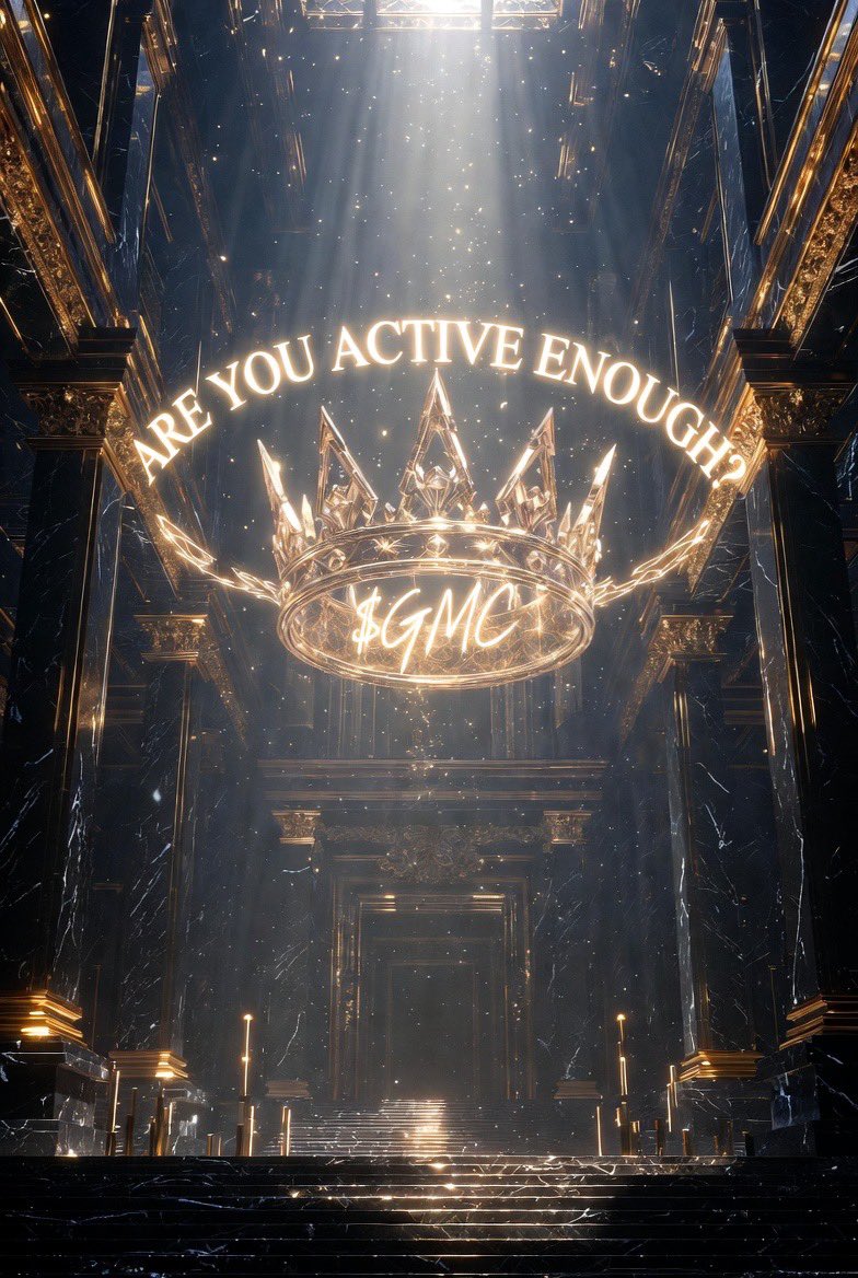 dagdeg23's tweet image. Are you Active enough ? 
$GMC  🎮