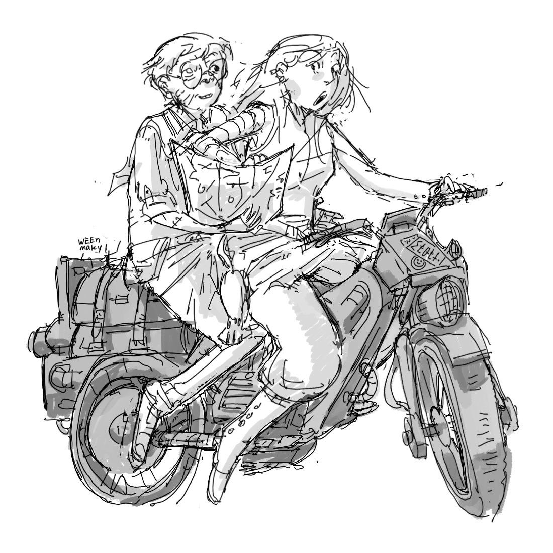 weenmaky's tweet image. #oc