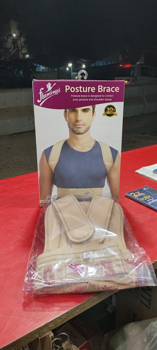 Devamedicalstor's tweet photo. क्या आपका भी बॉडी posture खराब है ? फ्लेमिंगो posture brace best solution for you 
देवा मेडिकल स्टोर पर उपलब्ध है 😃
#posture #flamingo #Trending #bodyfitness #amici25 https://t.co/PHcnbfHgB7