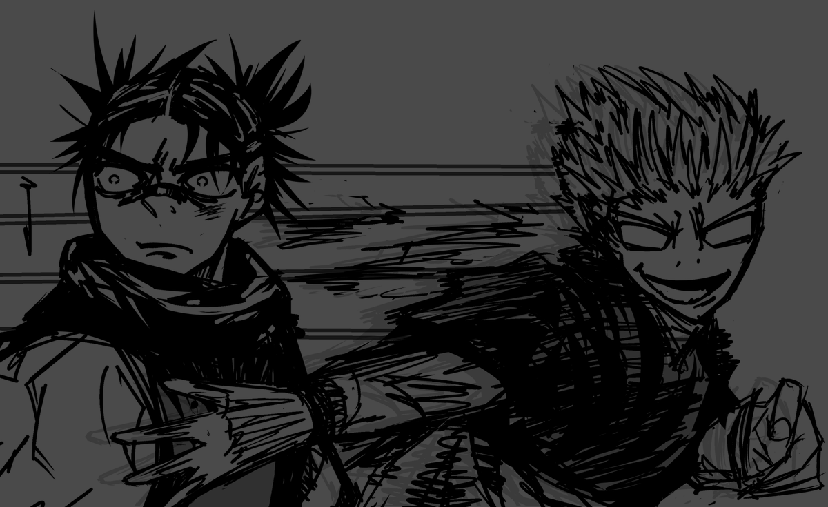 panel redraw for fun #JujutsuKaisen #art