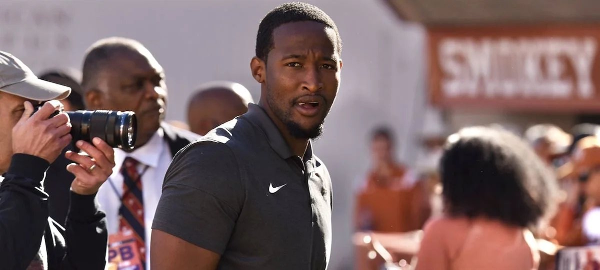 AnwarRichardson's tweet image. After the acquisition of former Auburn WR Cam Coleman, y'all may need to stop calling him Texas GM Brandon "Jerry Jones" Harris and put some respect on this young man's name. HUGE win for Steve Sarkisian and Harris.