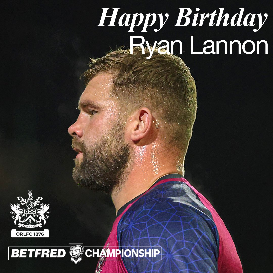 Happy Birthday Ryan. 🥳 🪅 

Have a great day!

#strongertogether #rugbyleague