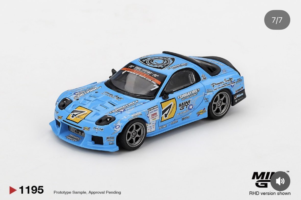 MINI GTの雨宮のD1マシンは欲しいですね〜 雨宮も増えてきましたね