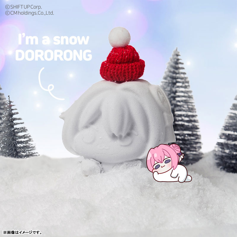 amiamihobbynews's tweet image. サイズは約39×8×9.5cm❕❄

『勝利の女神：NIKKE』より、「DORORONG スノーボールメーカー」があみあみ限定で予約開始！
news.amiami.jp/topics/2026/01…

#あみにゅー #NIKKE #ニケ #メガニケ