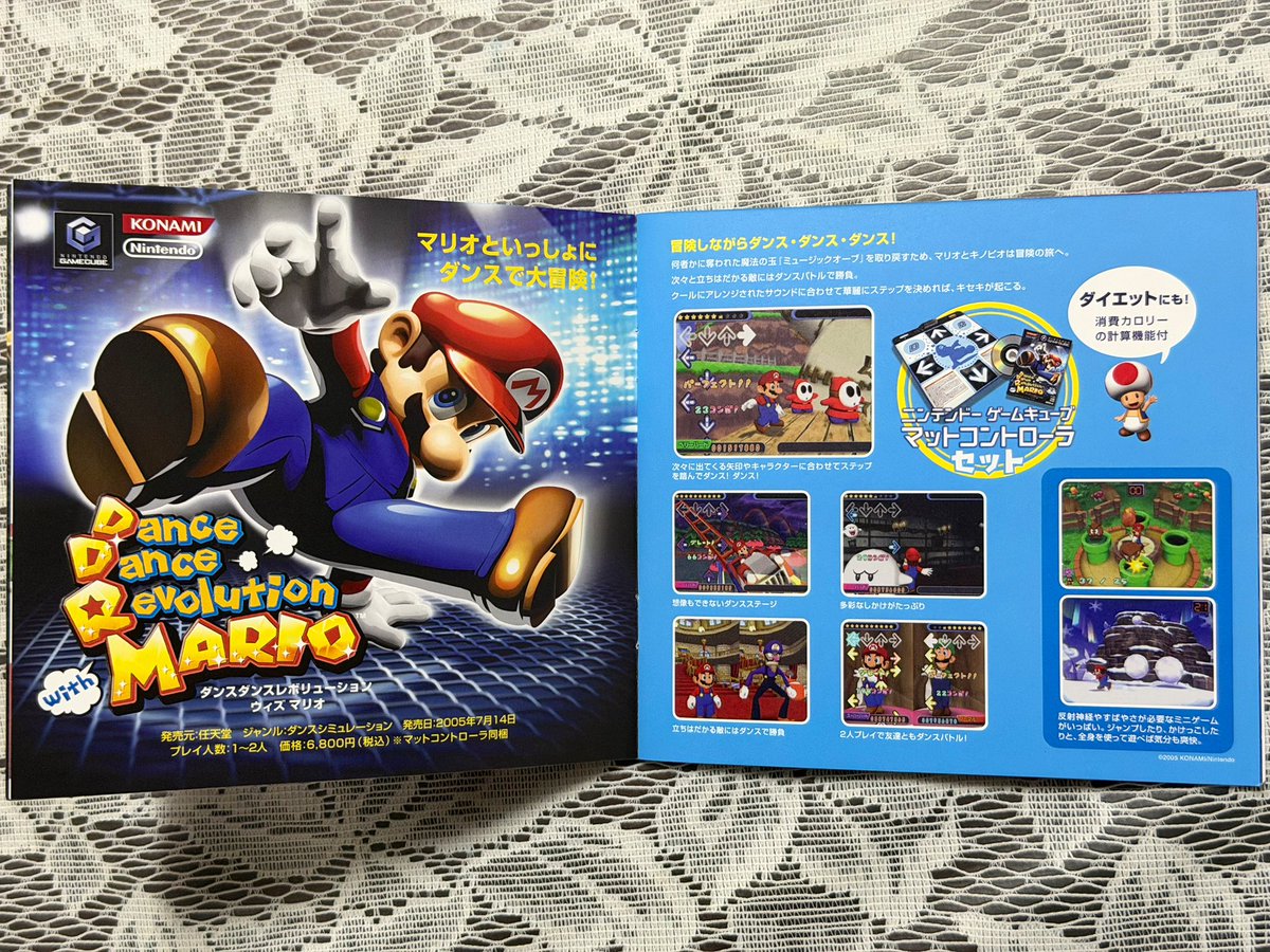 今回の任天堂カタログは「2005夏の新作ラインナップ」です。約13.5cm