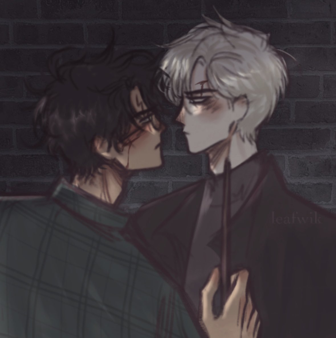 laefwik's tweet image. Trying smthn #drarry