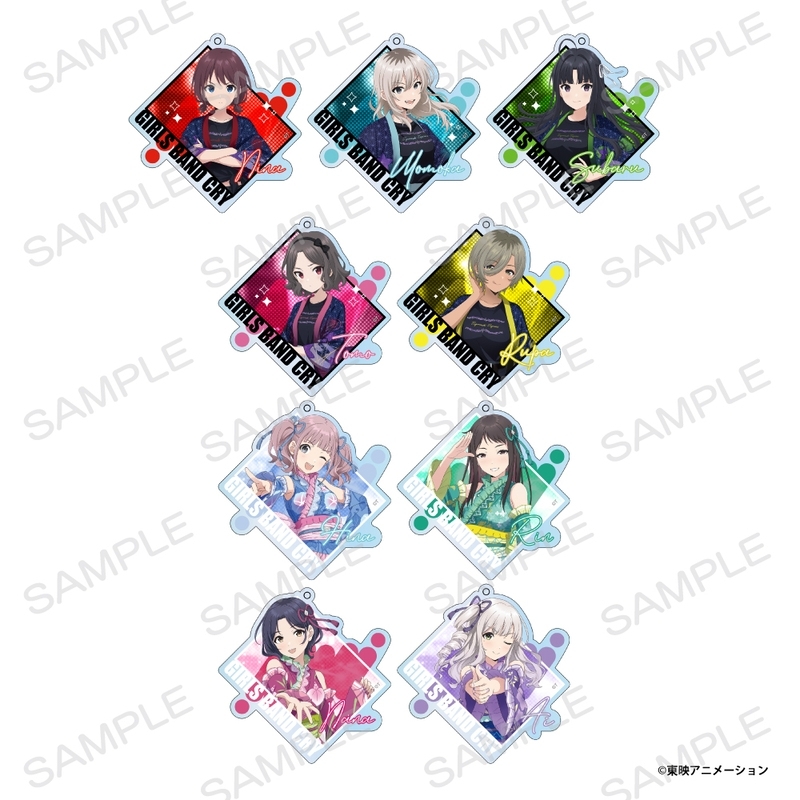 【未開封】ガールズバンドクライ トレーディングアクリルキーホルダー ガールズバンドクライ トレーディングアクリルキーホルダー