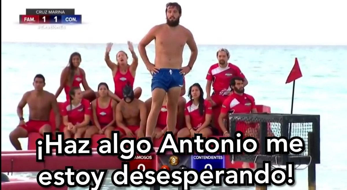 Benyamin ha sido la verdadera revelación roja de la temporada, yo no daba un peso por el y está dando mejores resultados que algunas leyendas, no debió haber ido a ese duelo de eliminación 
#ExatlónMéxico #DueloDeEliminación